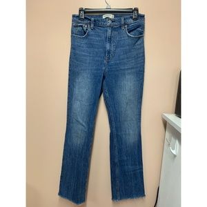 Abercrombie and Fitch vintage high rise flare jeans